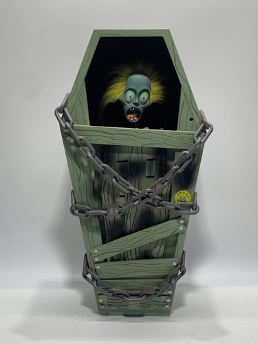 Gemmy animated cursed - cursed, coffin