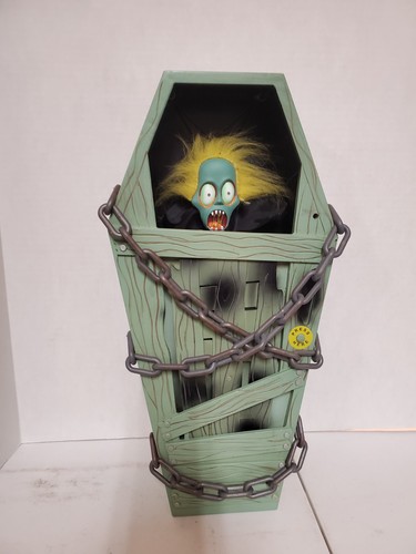 Gemmy cursed coffin - coffin, zombie